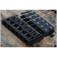 Schecter Reaper 6 -Satin Charcoal Burst Poplar Burl Top Maple Neck Ebony fretboard