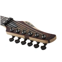 Schecter Reaper-6 Floyd Rose Satin Inferno Burst Electric Guitar Poplar Burl Top