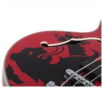 Schecter Simon Gallup Signature 4 String Corsair Hollowbody Bass Guitar