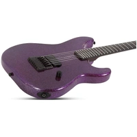 Schecter Electric Callboy Daniel Haniß Danskimo-6 Series  Electric Guitar - Purple Sparkle