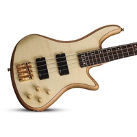 Schecter SCH-2531 Stiletto Custom-4 RH 4-String Electric Bass - Natural Satin 