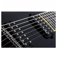 Schecter C-7 Blackjack Electric Guitar - Black Gloss  7-String