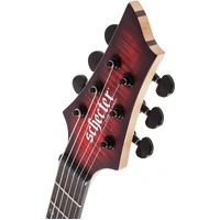 Schecter Sunset-6 Extreme Electric Guitar - Scarlet Burst  