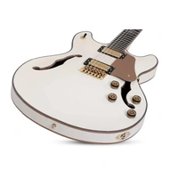 Schecter Wayne Hussey Corsair-12 String Electric Guitar - Ivory