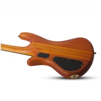 Schecter 4 String  Stiletto Studio-4 electric Bass Guitar - Honey Satin