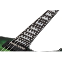 Schecter E-1 FR S Special Edition  Trans Green Burst Electric Guitar Floyd Rose