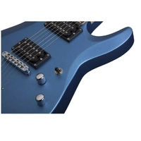 Schecter Research C-6 Deluxe Electric Guitar  Light Blue SCH-431 Fact 2nd
