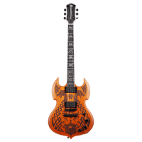 Wylde Audio Barbarian Carveworks Electric Guitar Natural Satin