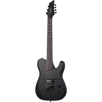Schecter PT Black Ops 7 String Electric Guitar - Satin Black Open Pore