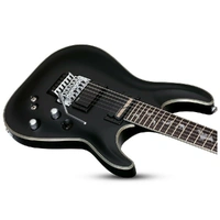Schecter Damien Platinum 6 FR-S - Satin Black Electric Guitar RRP $1,999