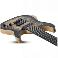 Schecter Reaper-7 Multiscale 7-String electric Guitar Satin Charcoal Burst