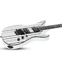 Schecter Synyster Gates Standard White & black pinstripes Electric Guitar