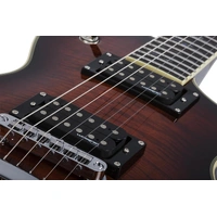Schecter SCH-2591 6 String  Electric Guitar Solo-II Supreme Cat's Eye Burst Finish