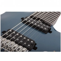 Schecter Aaron Marshall AM-7 7-string Electric Guitar - Cobalt Slate
