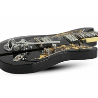 Schecter Spitfire Electric Guitar - Black Leopard / Ebony - 298 with Bigsby