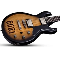 Schecter Zacky Vengeance ZV 6661 Electric Guitar, Aged Black Burst 
