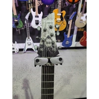 Schecter Randy Weitzel V-7 FR Ouija - Satin White  Electric Guitar
