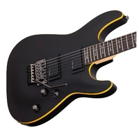 Schecter Research Demon 6 FR Electric Guitar Electric Aged Black Satin (ABSN)