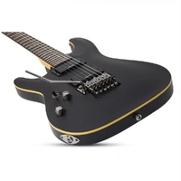 Schecter SCH3666 Demon-6 FR Left Handed Aged Black Satin Electric Guitar