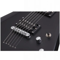 Schecter SCH430 C-6 Deluxe Electric Guitar Satin Black