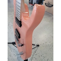 SQOE SEIB-7S 7-String  Electric Guitar - Salmon