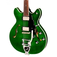 Guild Starfire I DC Electric Guitar - Emerald Green with Guild Vibrato Tailpiece
