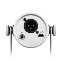 Shure Motiv MV7 USB / XLR Dynamic Podcasting Microphone Silver