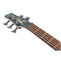 Ibanez SR405EQM SCB 5-String Quilt Top Electric Bass Stained Cosmic Blue Starburst