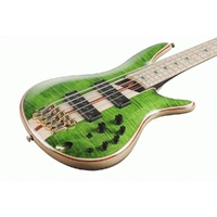 Ibanez  EGL 5-String Premium Electric Bass inc Gig Bag (Emerald Green Low Gloss)