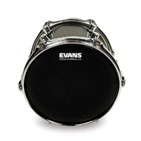 Evans Hydraulic Black Drum Head, 6 Inch