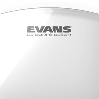 Evans Corps Clear Marching Tenor Drum Head, 8 Inch