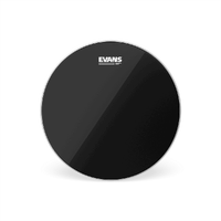 Evans Resonant Black Drum Head, 12 Inch
