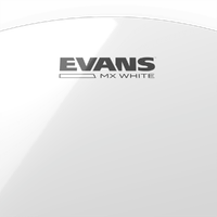 Evans MX White Marching Tenor Drum Head, 13 Inch