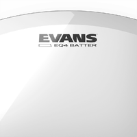 Evans EQ4 Clear Tom Hoop Drum Head, 16 Inch