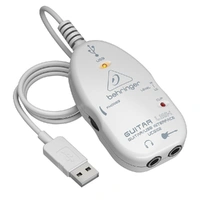 The Behringer Ultimate UCG102 Guitar-To-USB Interface Link For Recording