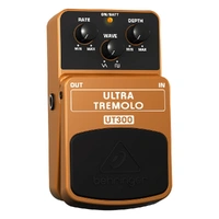 The Behringer UT300 Ultra Classic Tremolo Warm Effects Pedal
