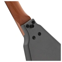 Spira V-400 MGR Flying-V Body Electric Guitar - Satin Silver