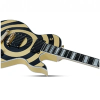 Wylde Audio Odin Grail Solid Body Electric Guitar Ebony/Genesis - 4513
