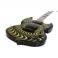 Wylde Audio Barbarian Grimmest Green Psychic Bullseye Electric Guitar