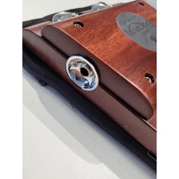 Wild Dog Custom Shop Exotic Timbers Stomp Box - Figured Jarrah 