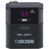 Boss WL-60 Wireless System w/ Compact Reciever & Belt Pack Transmitter