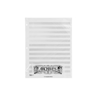 Archives Looseleaf Xerographic Manuscript Paper, 12 Stave, 50 Pages
