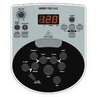The Behringer High-Performance 8-Piece XD8USB Electronic Drumkit Set