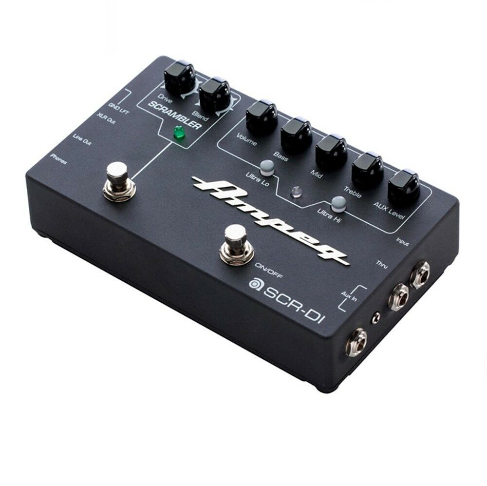 Ampeg SCRDI Bass Preamp with Scrambler Overdrive Effects Pedal