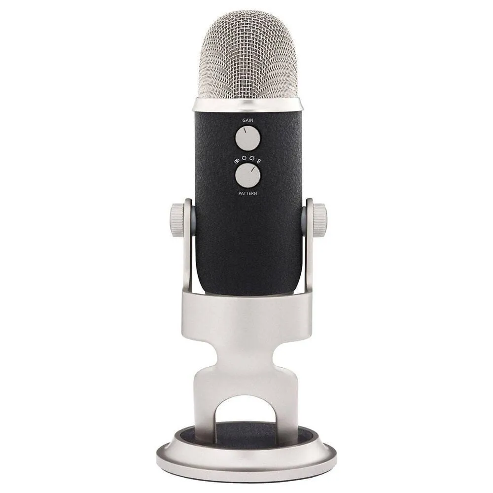Blue Yeti Pro Studio USB and XLR Recording Microphone With Sudio