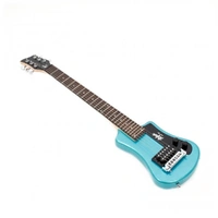 Hofner Shorty Electric Guitar with Gig Bag - Blue