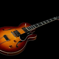 GODIN  Montreal Premiere Supreme Lightburst Flame HG Supreme Semi Hollow