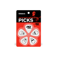 D'Addario Joe Satriani Guitar Picks, White, 10 pack, Heavy