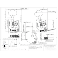 Hipshot 20200N BT2 Bass Xtender for P and J Basses - Clover Key - Nickel