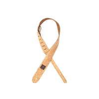 D'Addario Deluxe Suede Guitar Strap, Cork design